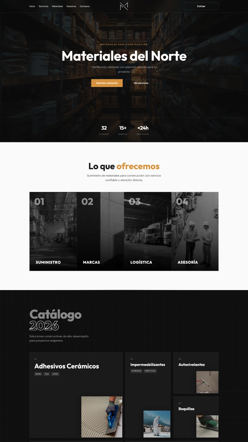 Construction Materials Store