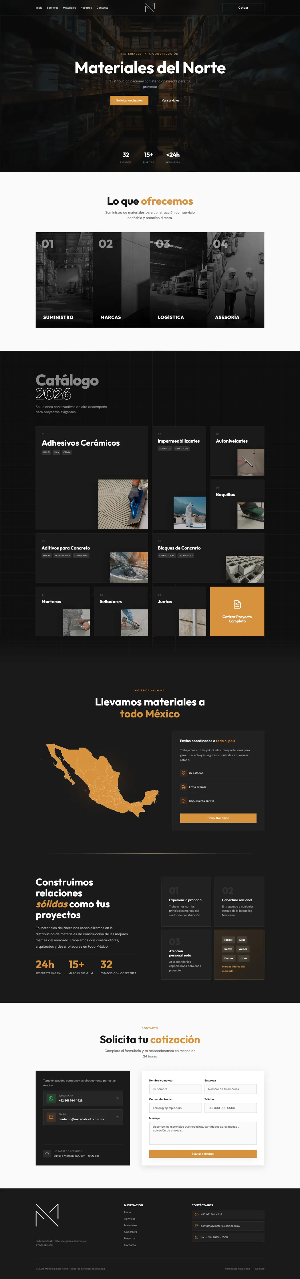 Materiales del Norte